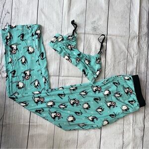 MeUndies Penguin Print Pajama Set